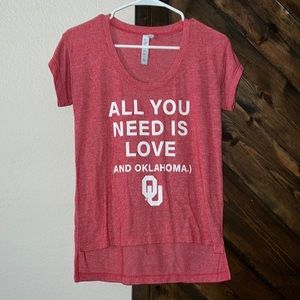 EUC OU Oklahoma Sooners Shirt